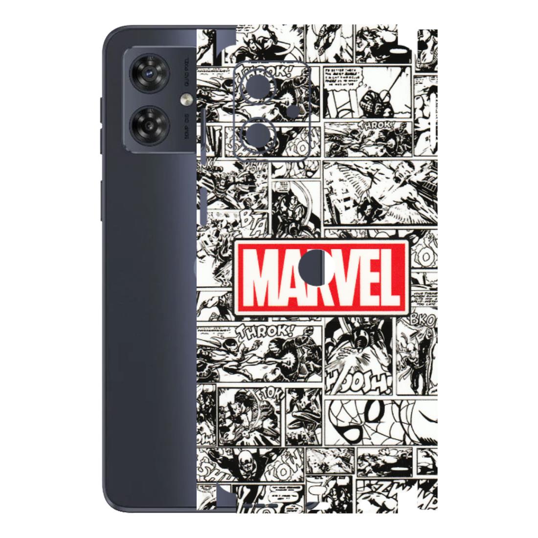 Motorola Phone Skins (All Models) - Marvel Comic - 3D Embossed Finish (L-171) Motorola G54 (5G)