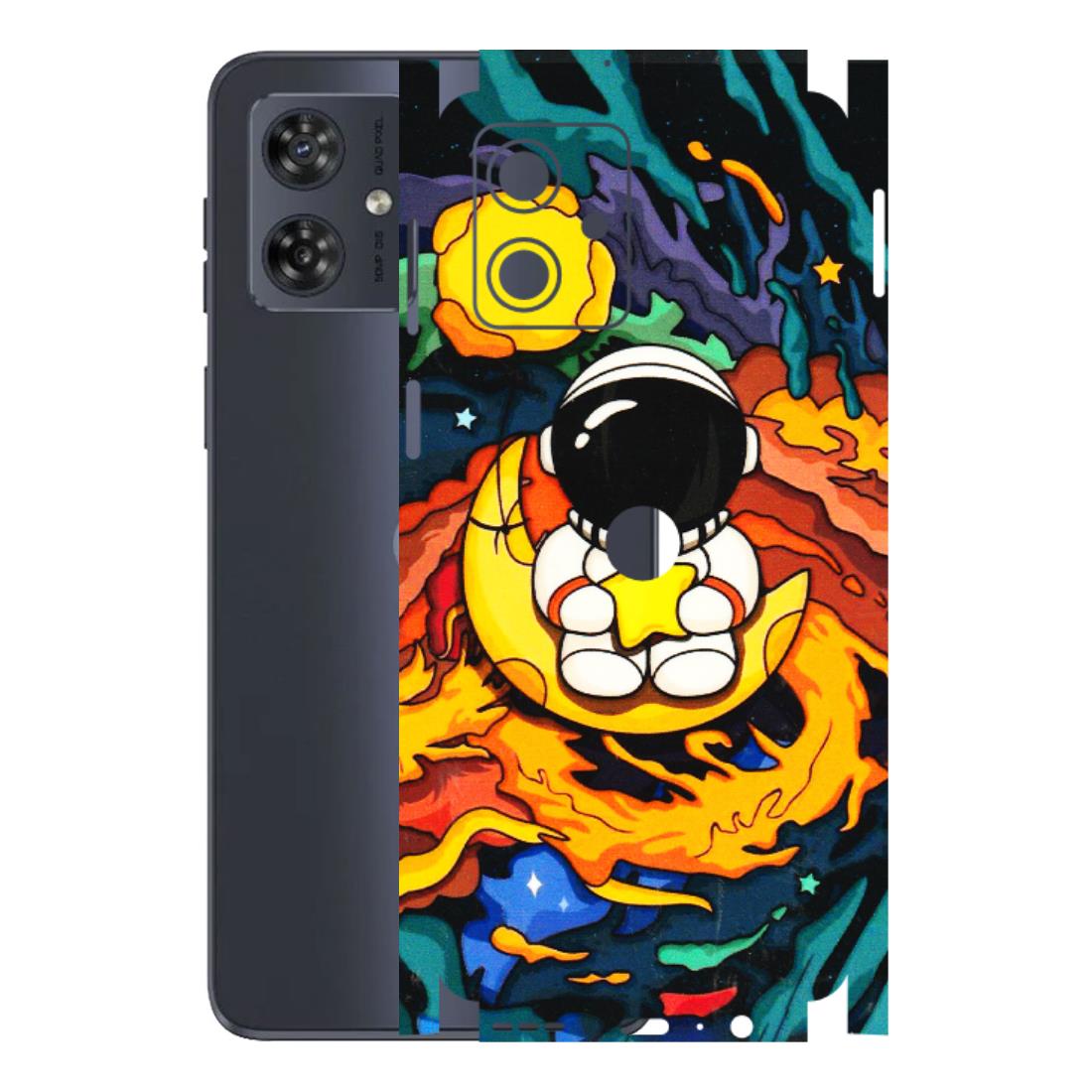 Motorola Phone Skins (All Models) - Baby Astronaut - 3D Embossed Finish (L-197) Motorola G54 (5G)