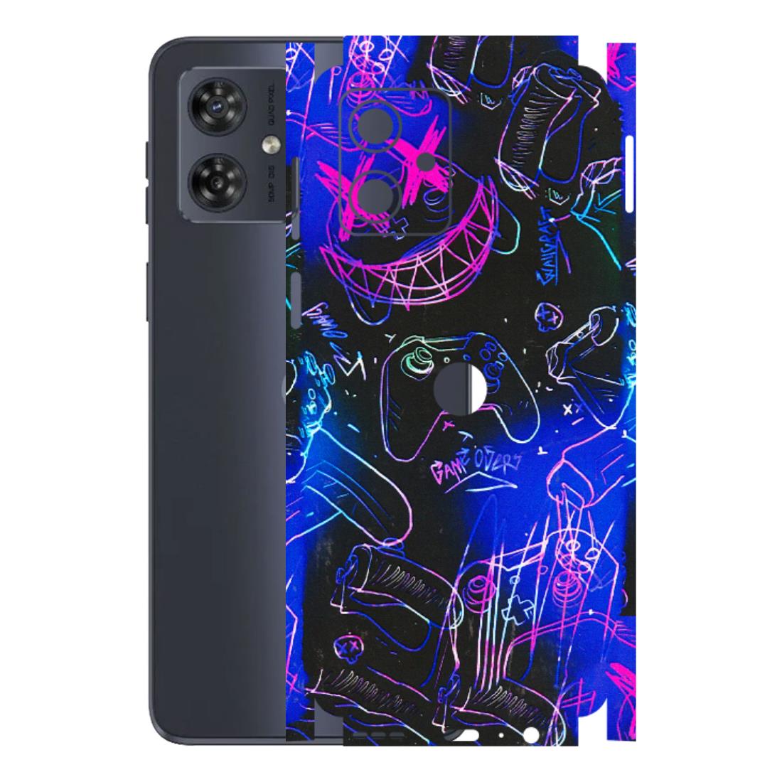 Motorola Phone Skins (All Models) - Gamers Paradise - 3D Embossed Finish (L-258) Motorola G54 (5G)