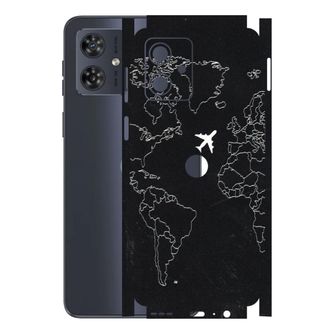 Motorola Phone Skins (All Models) - Never Ending Travel - 3D Embossed Finish (L-79) Motorola G54 (5G)