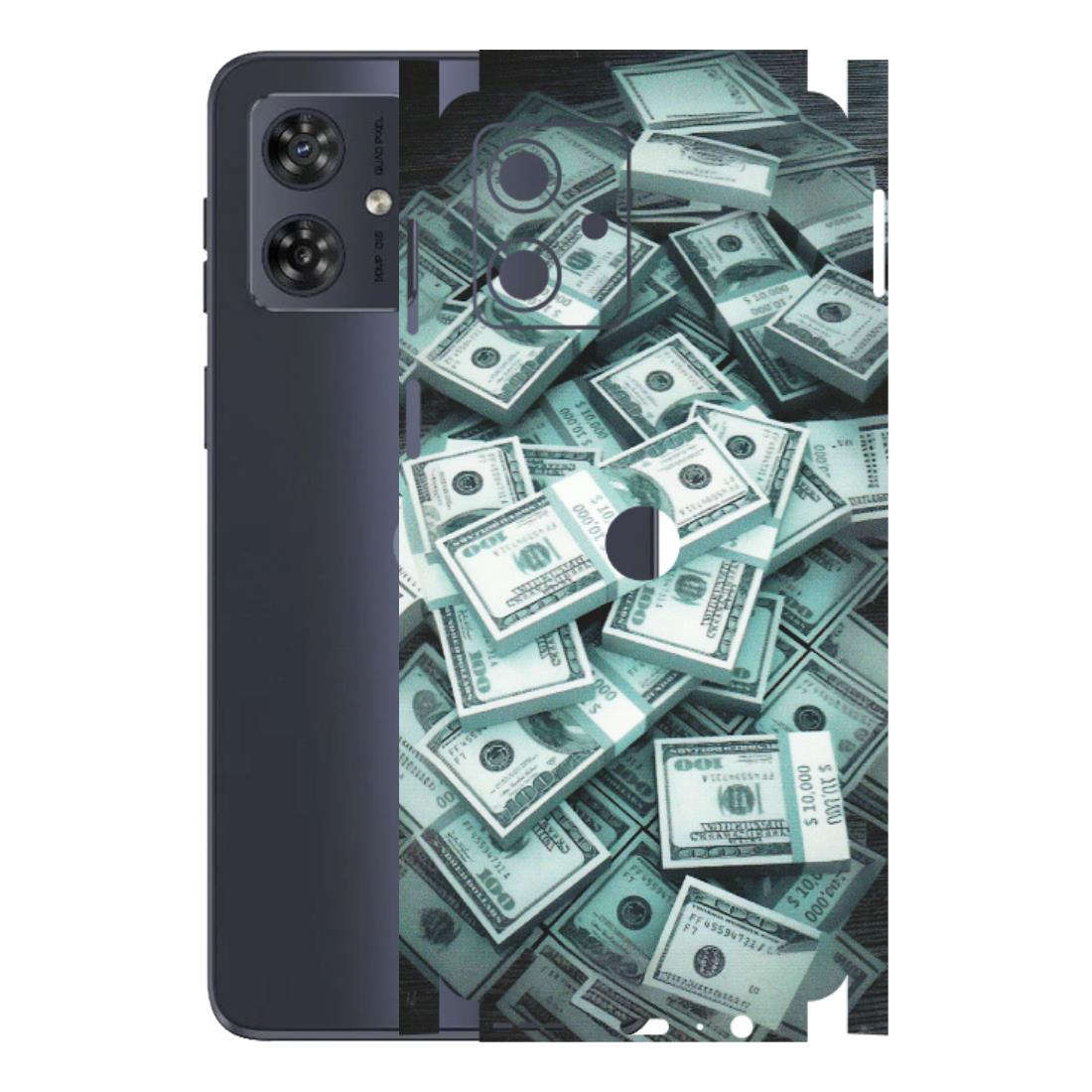 Motorola Phone Skins (All Models) - Hundred Dollar Bill - Matte Finish (M-162) Motorola G54 (5G)