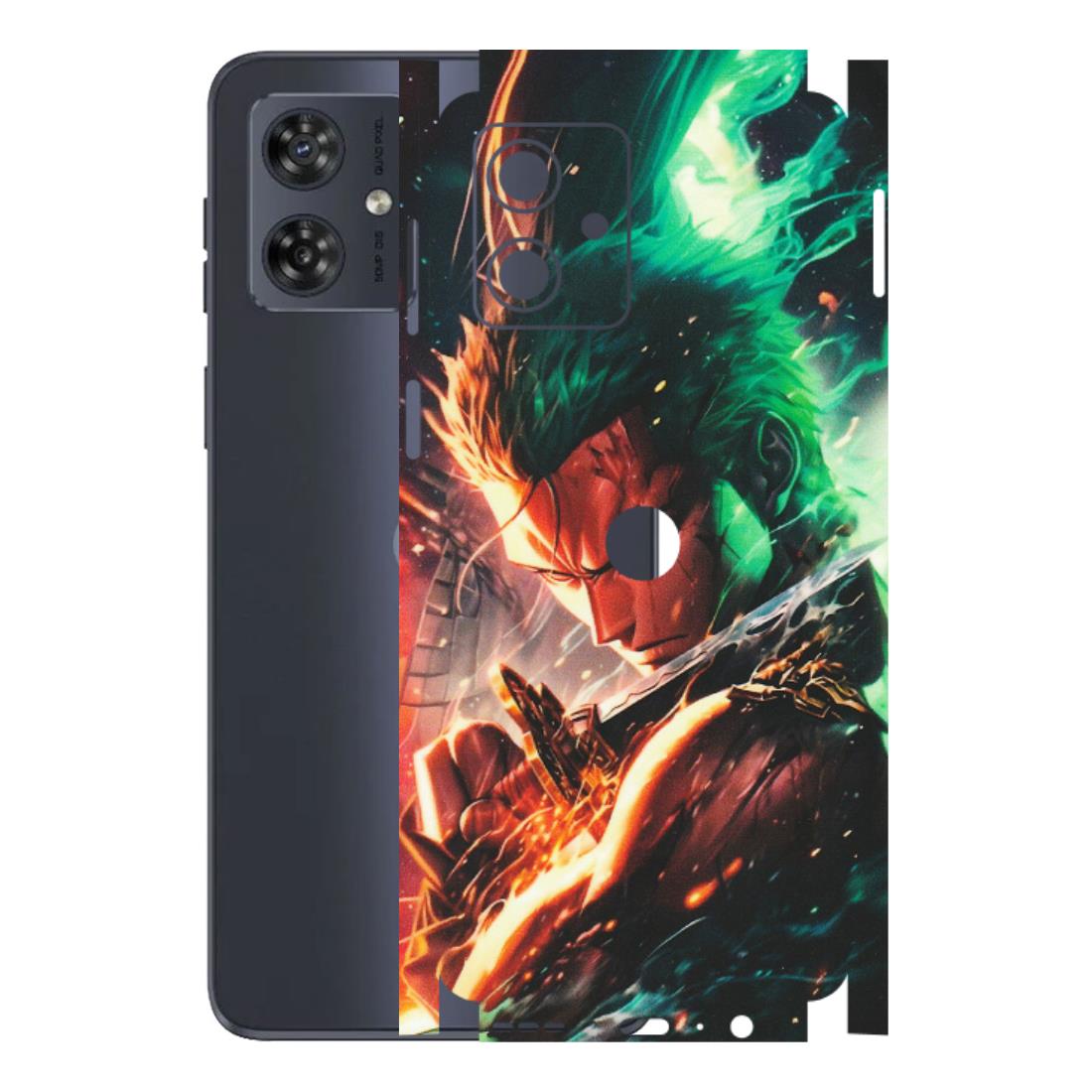 Motorola Phone Skins (All Models) - Anime Gojo Sword - Matte Finish (M-32) Motorola G54 (5G)