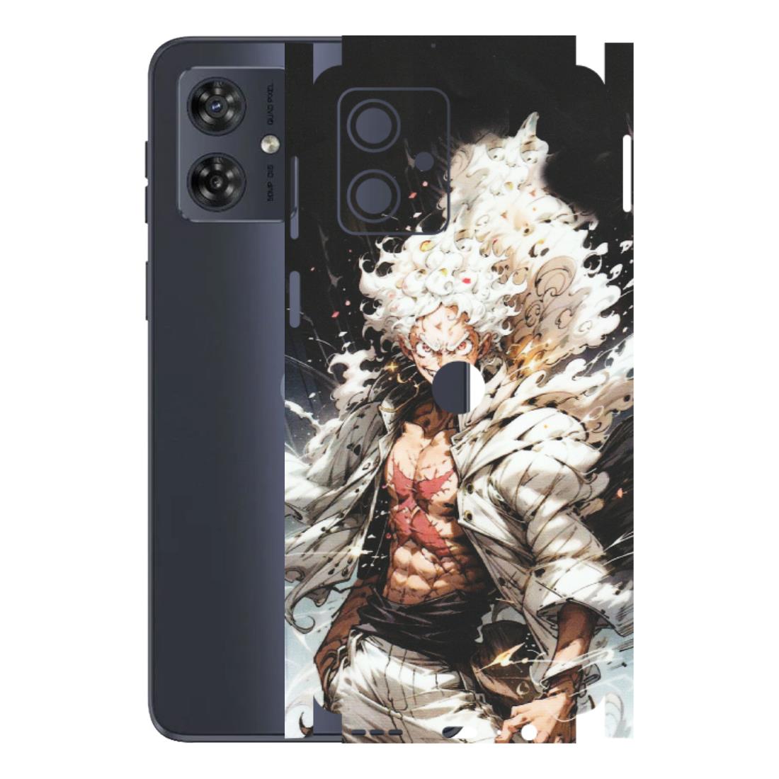 Motorola Phone Skins (All Models) - Anime Angry Classy Character - Matte Finish (M-34) Motorola G54 (5G)