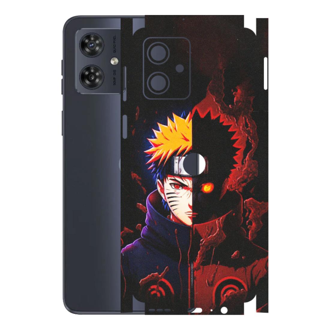 Motorola Phone Skins (All Models) - Naruto X Evil - Matte Finish (M-70) Motorola G54 (5G)