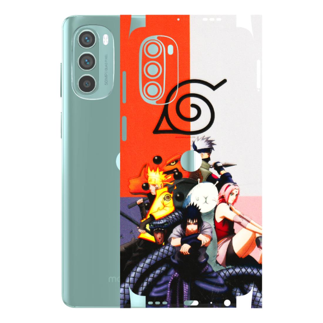 Motorola Phone Skins (All Models) - Naruto Final Fight - 3D Embossed Finish (L-33) Motorola G62 5G -
