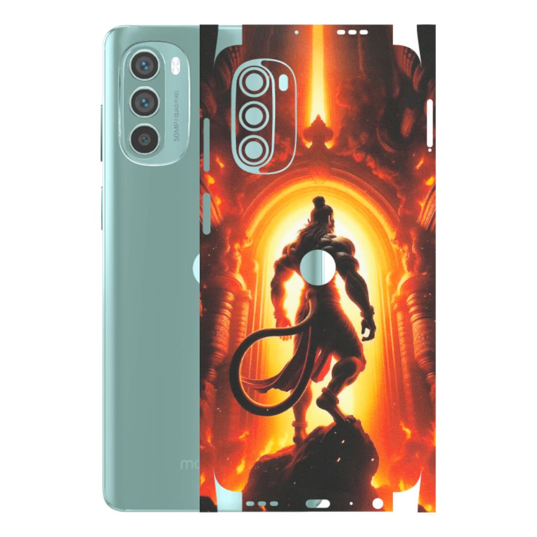 Motorola Phone Skins (All Models) - HanumanJi - Matte Finish (M-06) Motorola G62 5G -
