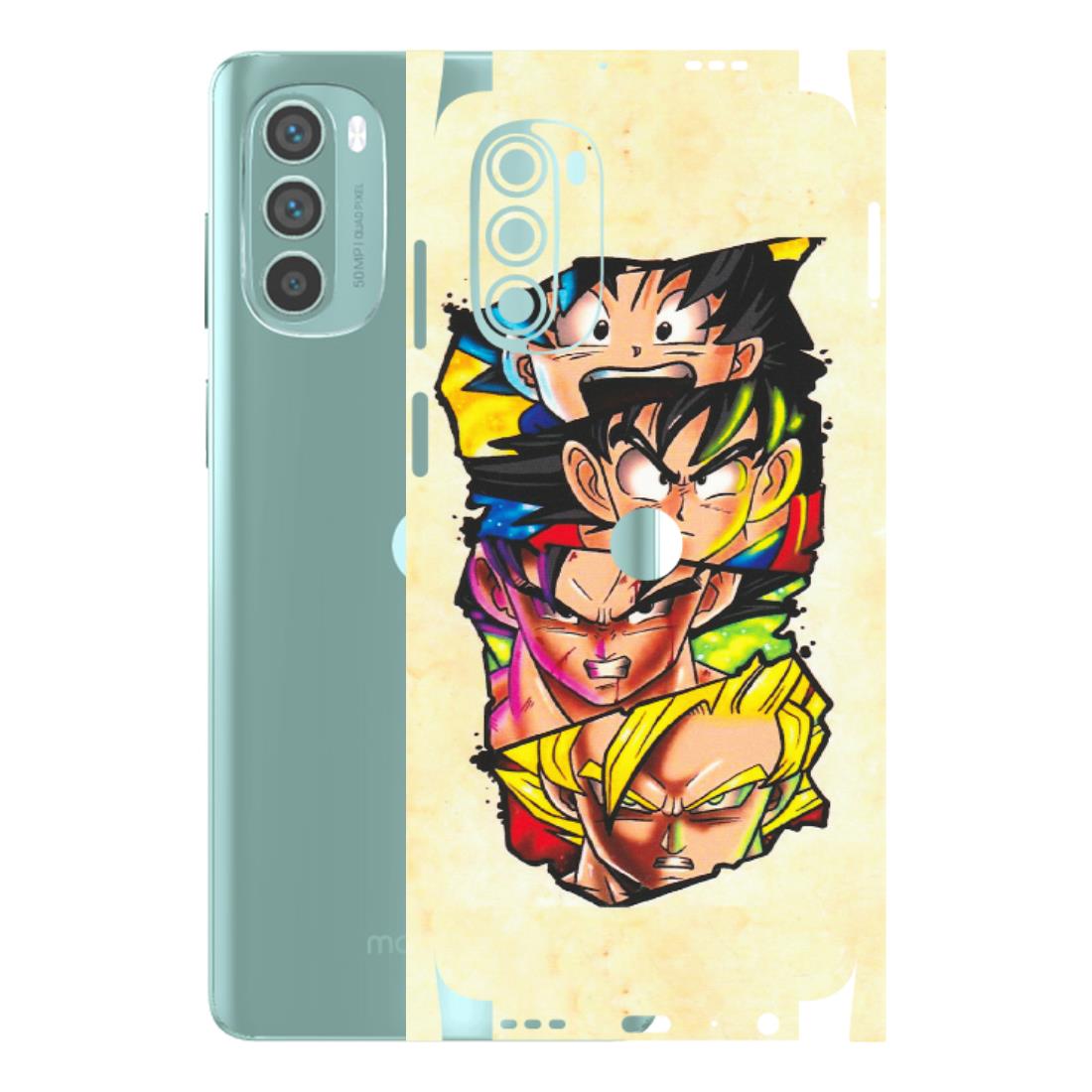 Motorola Phone Skins (All Models) - Angry Multi Anime - Matte Finish (M-113) Motorola G62 5G -