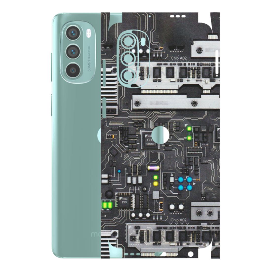 Motorola Phone Skins (All Models) - Motherboard Internals - Matte Finish (M-135) Motorola G62 5G -