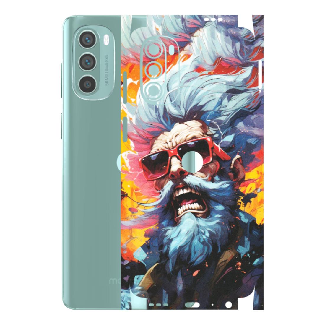Motorola Phone Skins (All Models) - Daddy Cool Character - Matte Finish (M-43) Motorola G62 5G -