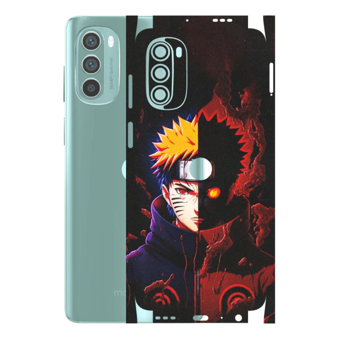 Motorola Phone Skins (All Models) - Naruto X Evil - Matte Finish (M-70) Motorola G62 5G -