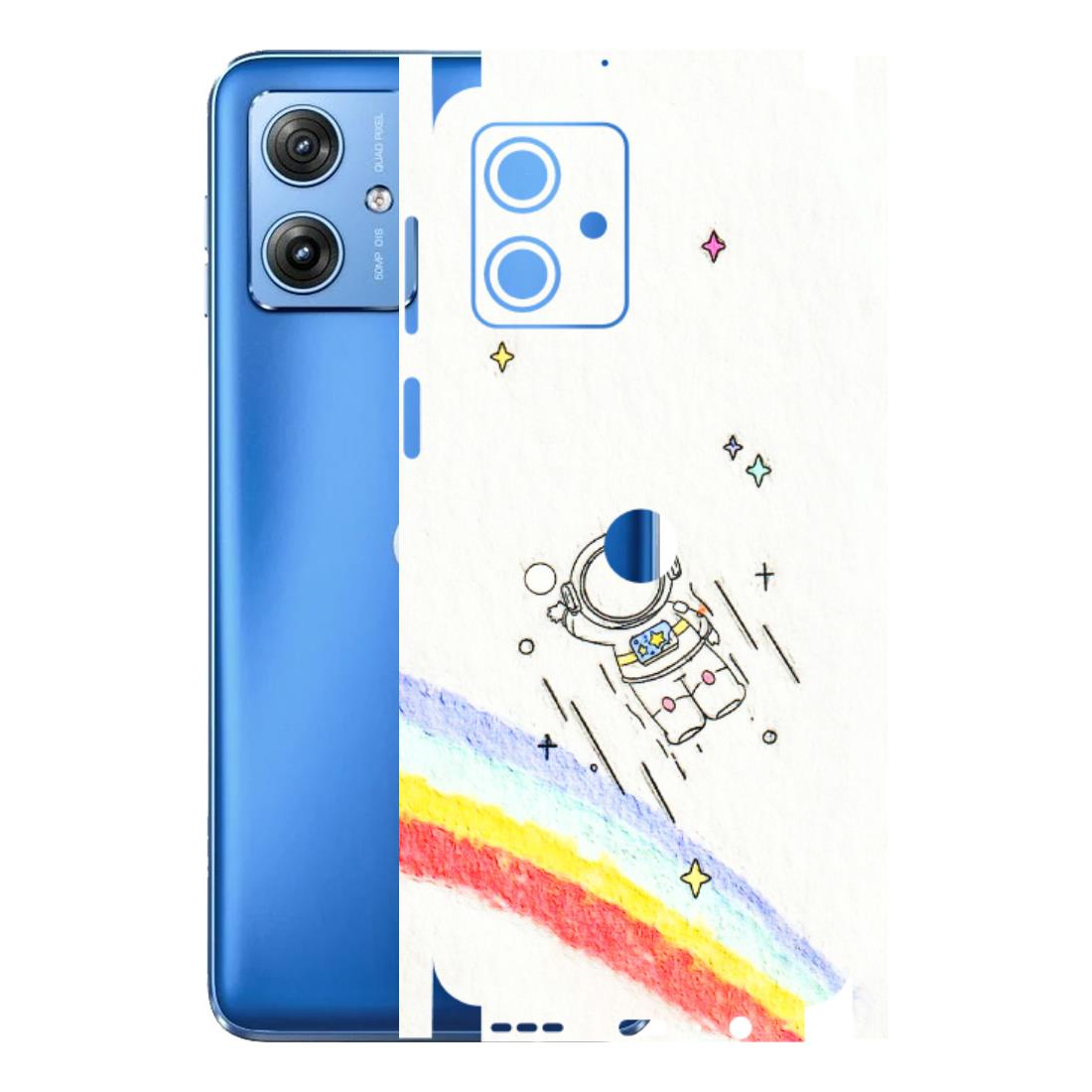 Motorola Phone Skins (All Models) - Milkyway Astronaut - 3D Embossed Finish (L-110) Motorola G64 (5G)