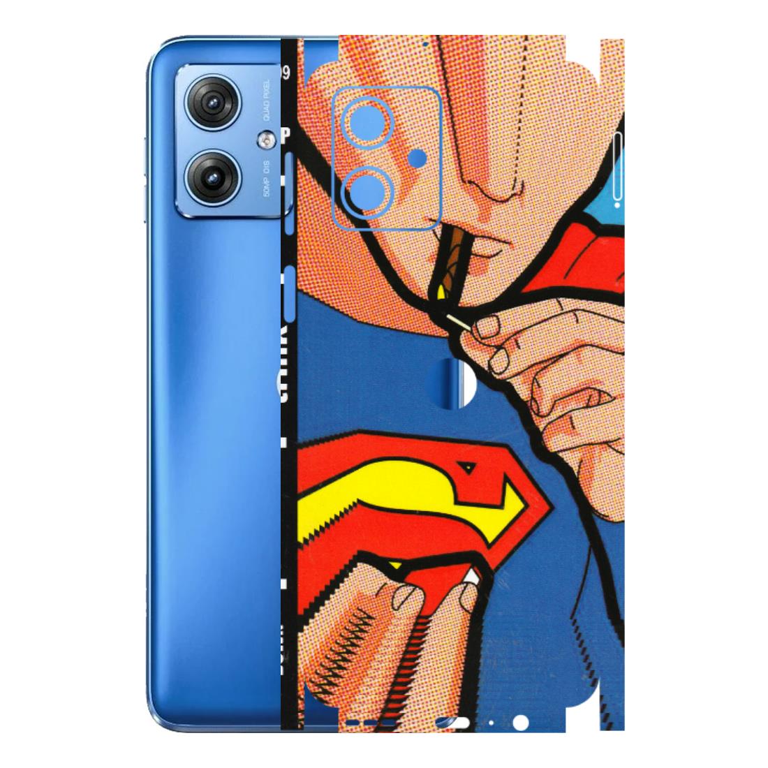 Motorola Phone Skins (All Models) - Superman Sutta - 3D Embossed Finish (L-130) Motorola G64 (5G)