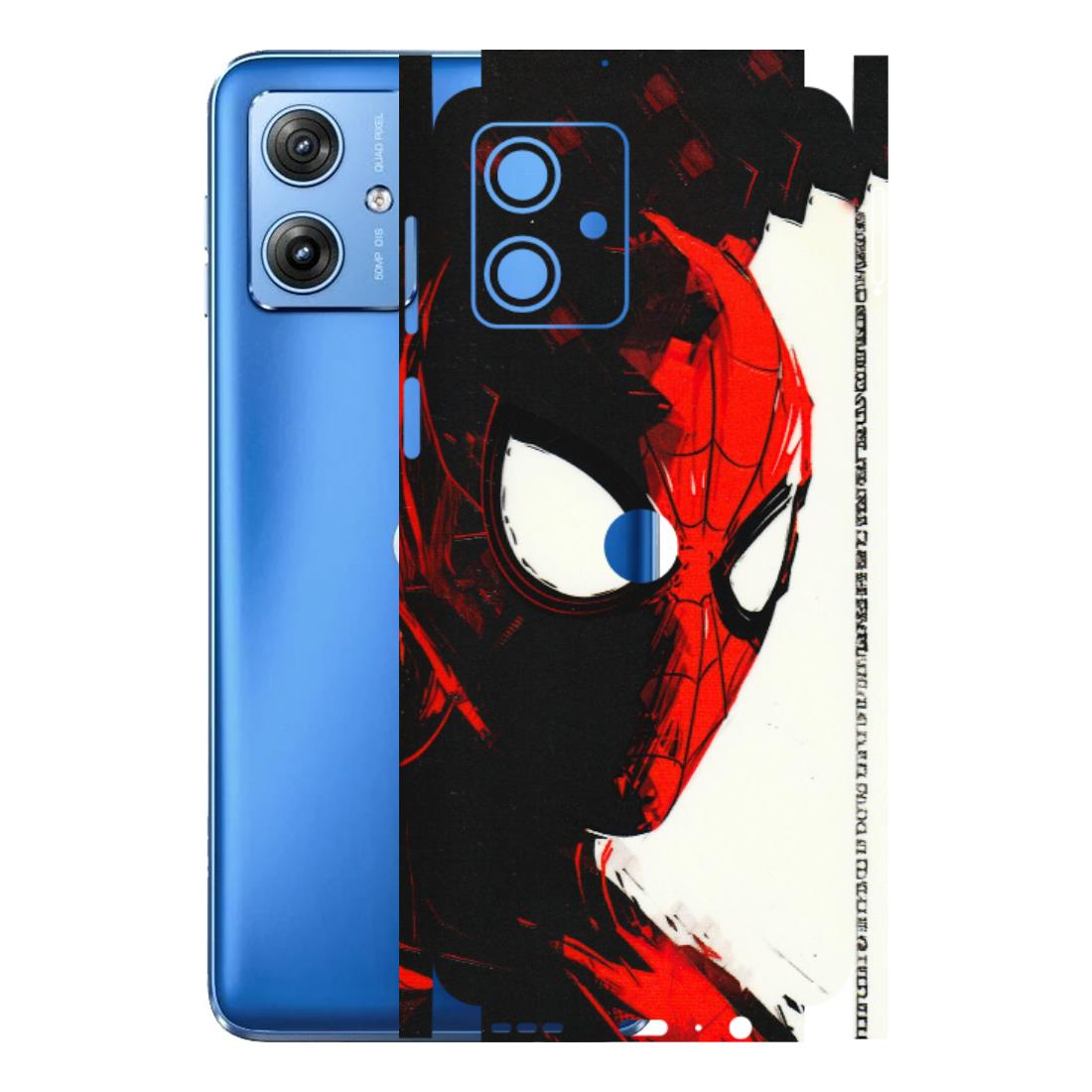 Motorola Phone Skins (All Models) - Spiderman Killer Face - 3D Embossed Finish (L-17) Motorola G64 (5G)