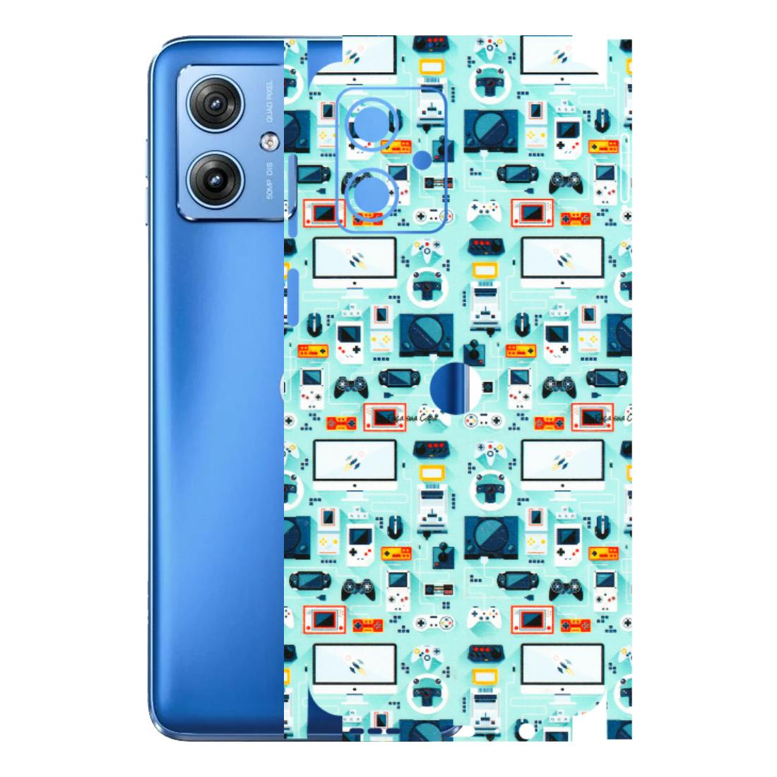 Motorola Phone Skins (All Models) - Gadgets Doodle - 3D Embossed Finish (L-184) Motorola G64 (5G)