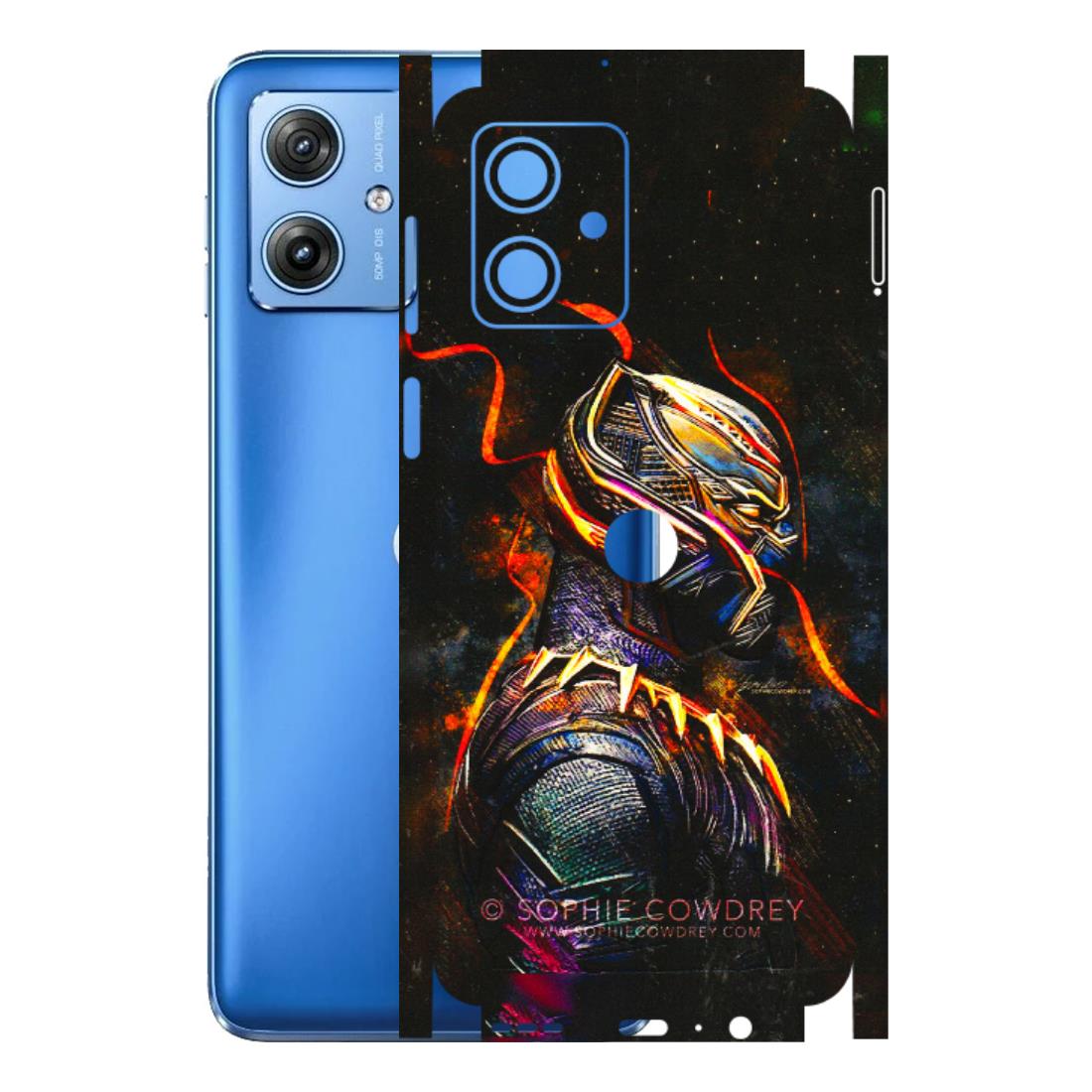 Motorola Phone Skins (All Models) - Black Panther - 3D Embossed Finish (L-190) Motorola G64 (5G)