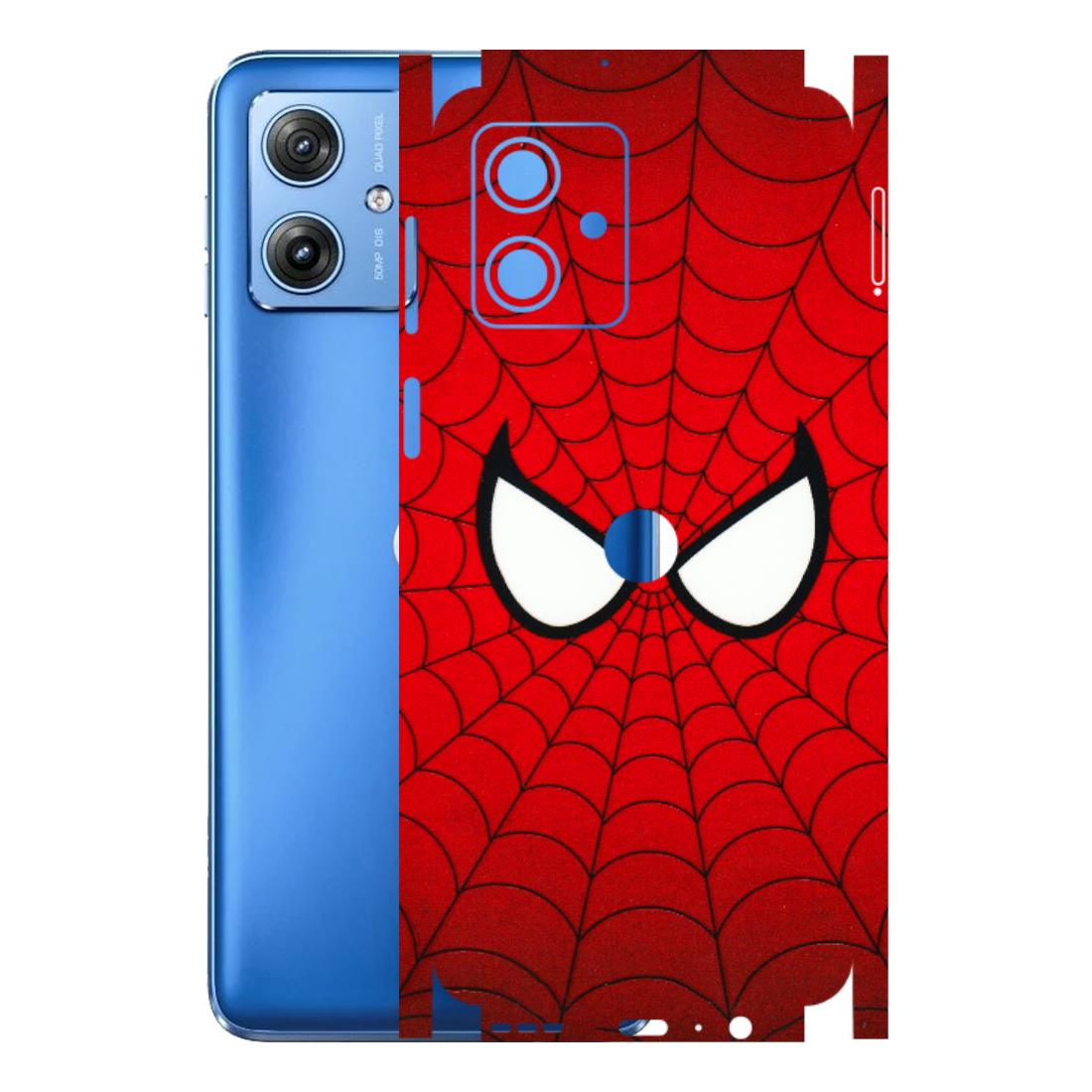 Motorola Phone Skins (All Models) - Spidey Eyes - 3D Embossed Finish (L-257) Motorola G64 (5G)