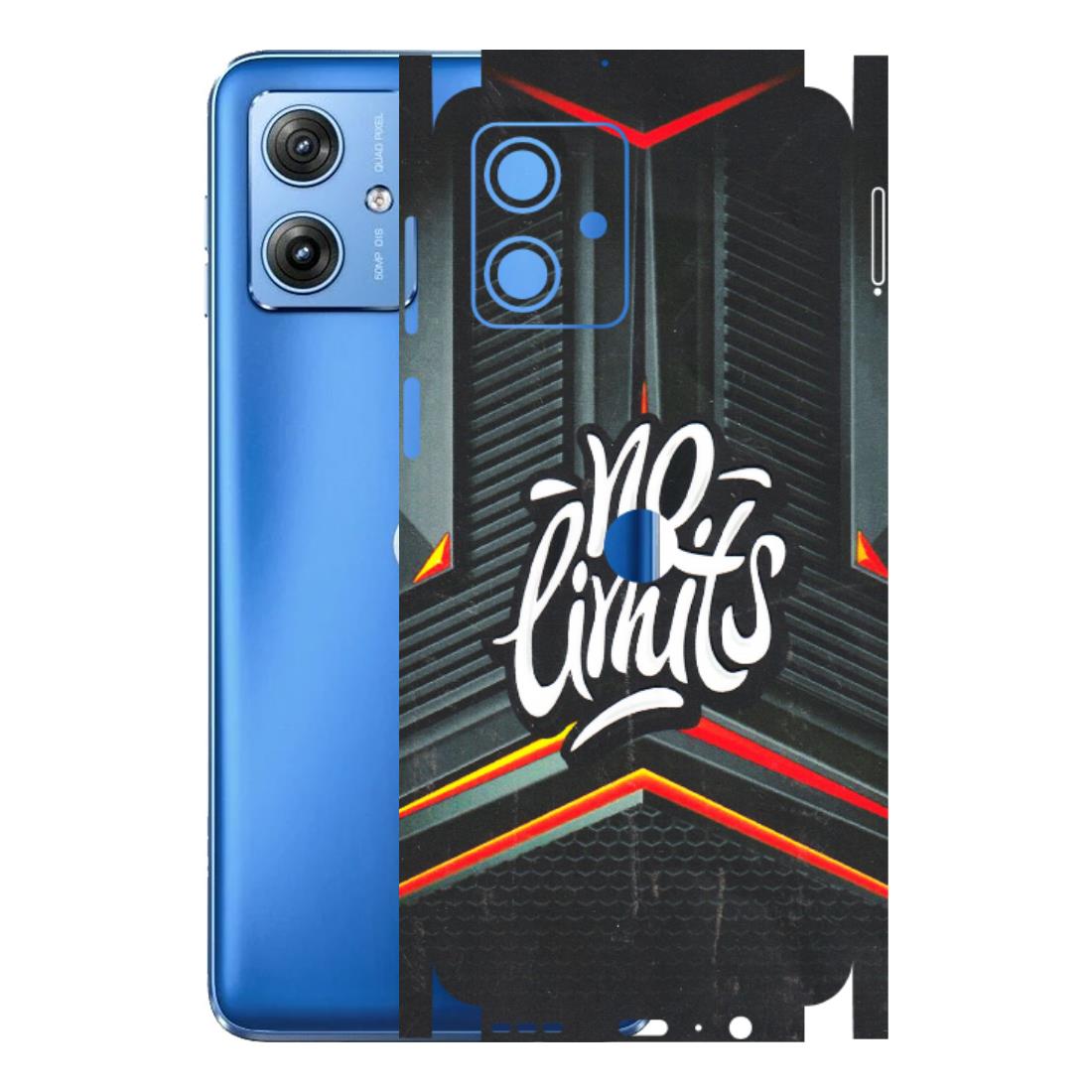 Motorola Phone Skins (All Models) - No Limits - 3D Embossed Finish (L-286) Motorola G64 (5G)