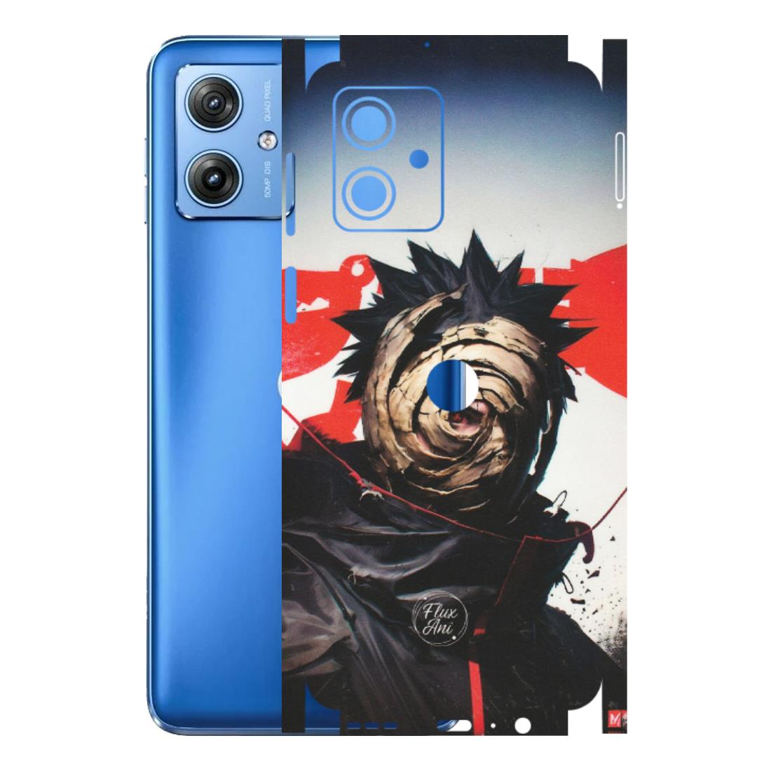 Motorola Phone Skins (All Models) - Obito Uchiha Cool Anime - Matte Finish (M-134) Motorola G64 (5G)