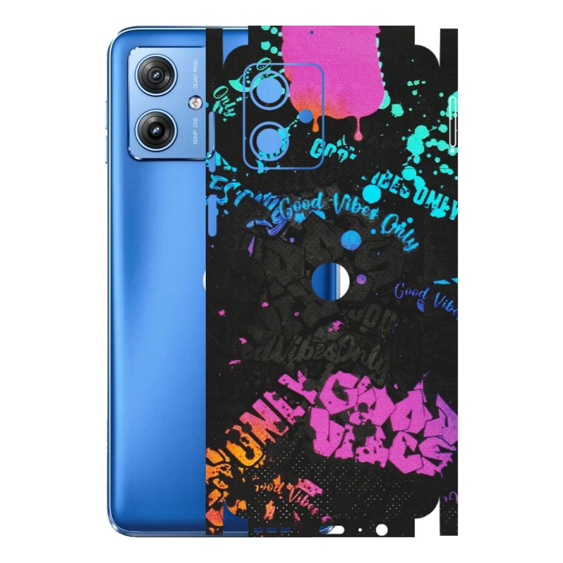 Motorola Phone Skins (All Models) - Majestic Black Vibes - Matte Finish (M-62) Motorola G64 (5G)