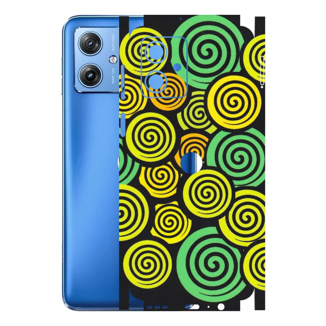 Motorola Phone Skins (All Models) - Crazy Spiral - Matte Finish (M-91) Motorola G64 (5G)