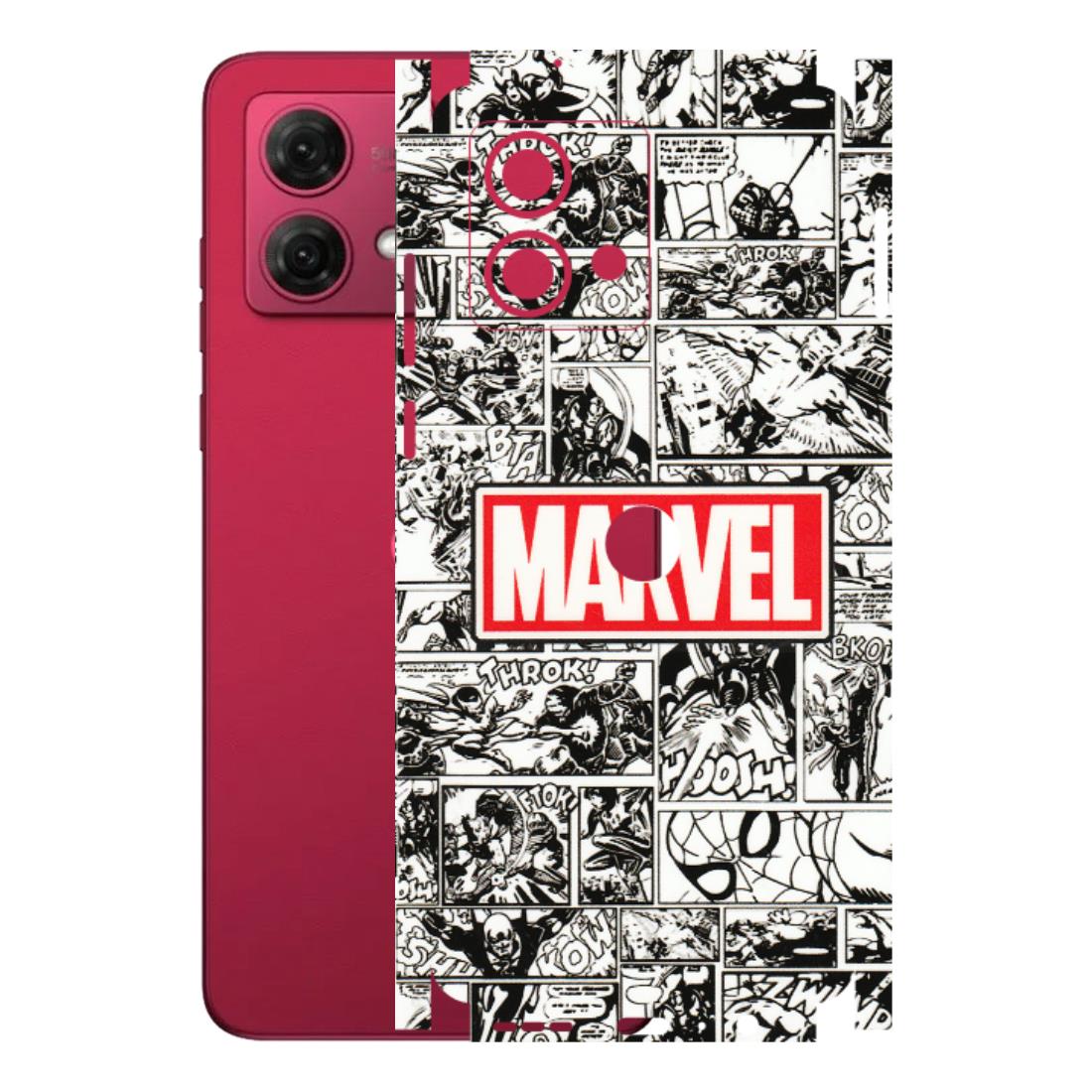 Motorola Phone Skins (All Models) - Marvel Comic - 3D Embossed Finish (L-171) Motorola G84 (5G)