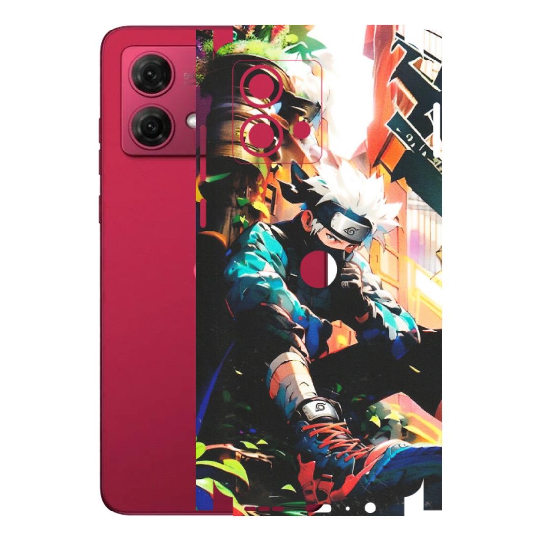 Motorola Phone Skins (All Models) - Ash & Pikachu - Matte Finish (M-26) Motorola G84 (5G)