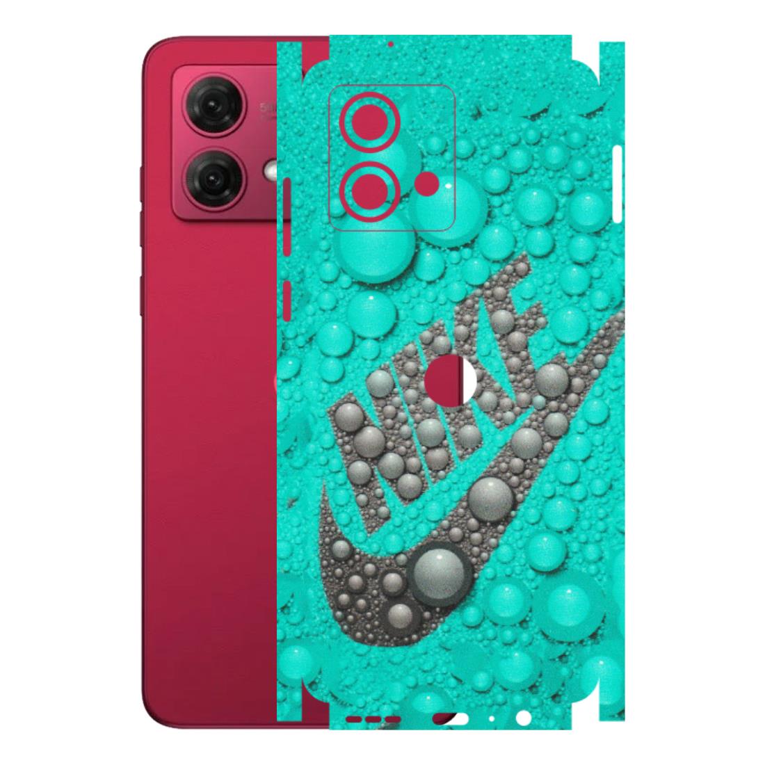 Motorola Phone Skins (All Models) - Shoe Brand Bubbles - Matte Finish (M-42) Motorola G84 (5G)