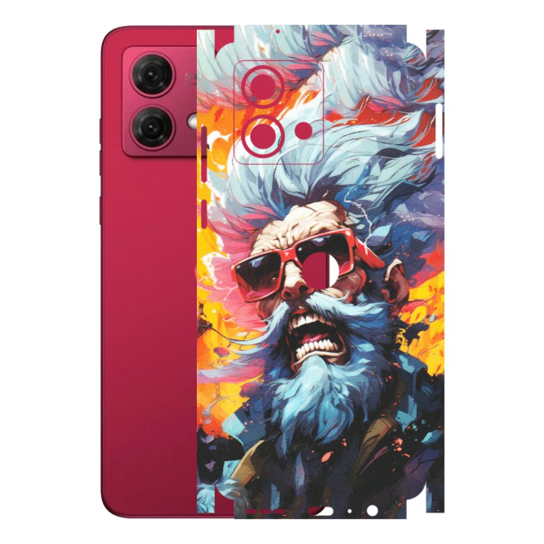 Motorola Phone Skins (All Models) - Daddy Cool Character - Matte Finish (M-43) Motorola G84 (5G)