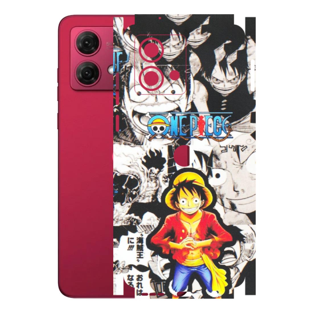 Motorola Phone Skins (All Models) - One Piece B&W - Matte Finish (M-63) Motorola G84 (5G)