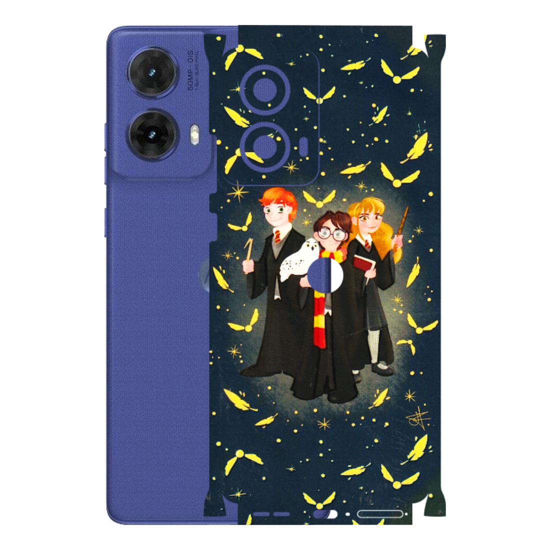 Motorola Phone Skins (All Models) - Harry Potter - 3D Embossed Finish (L-183) Motorola G85 (5G)