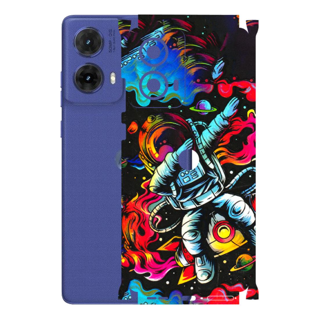 Motorola Phone Skins (All Models) - Astronaut Dope - 3D Embossed Finish (L-191) Motorola G85 (5G)