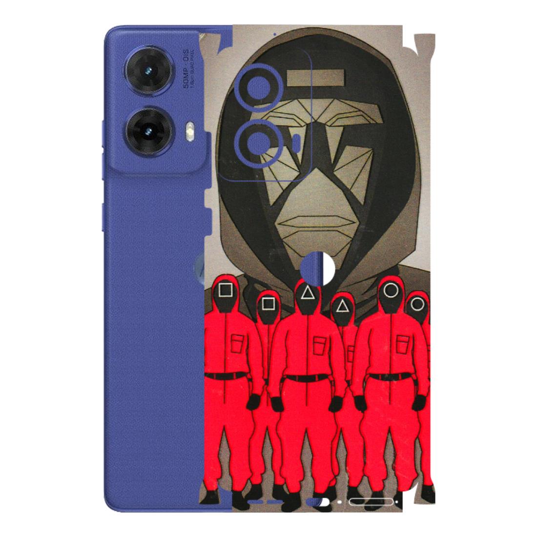 Motorola Phone Skins (All Models) - Squid Game Hero - 3D Embossed Finish (L-245) Motorola G85 (5G)