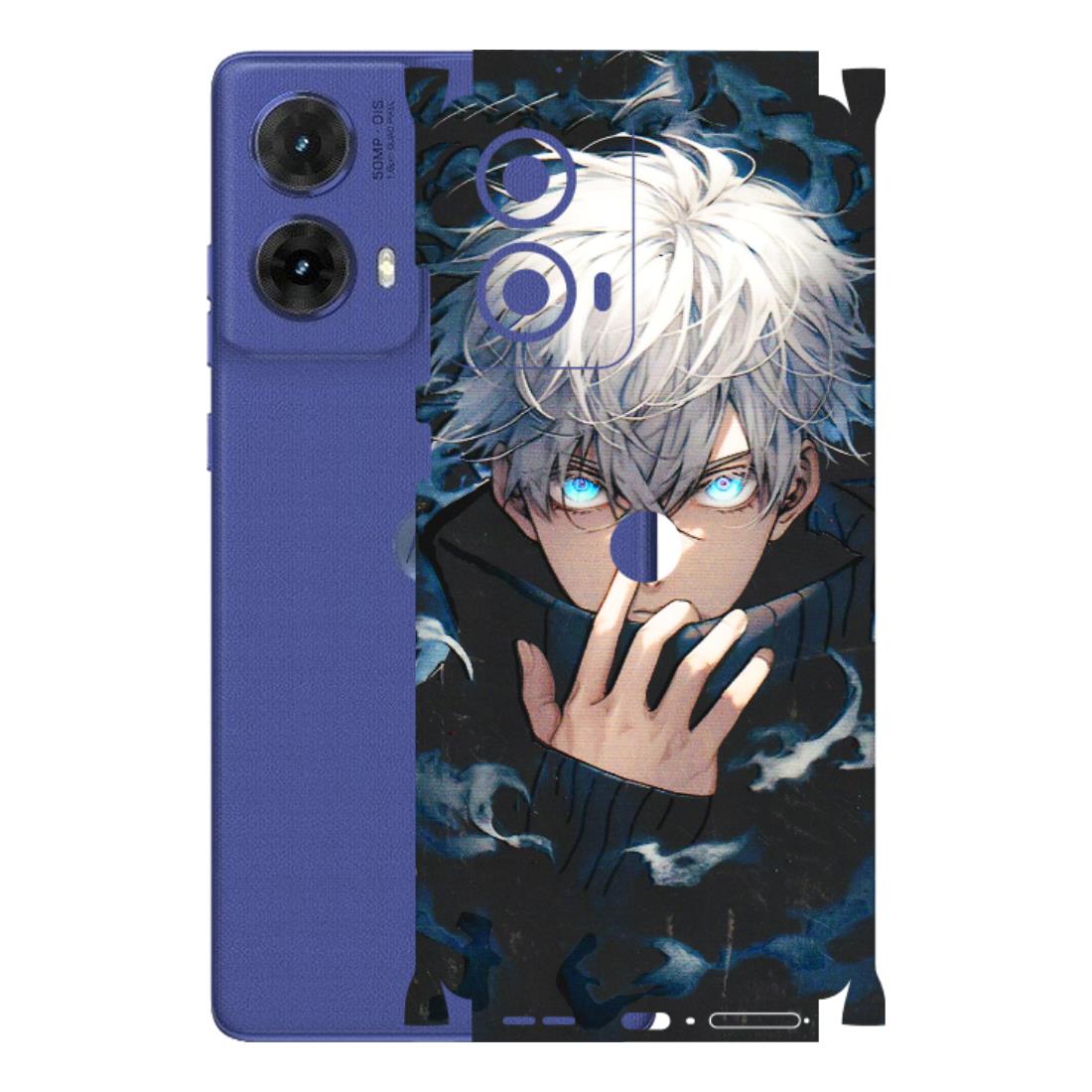 Motorola Phone Skins (All Models) - New Jujutsu Kaisen Anime - 3D Embossed Finish (L-313) Motorola G85 (5G)