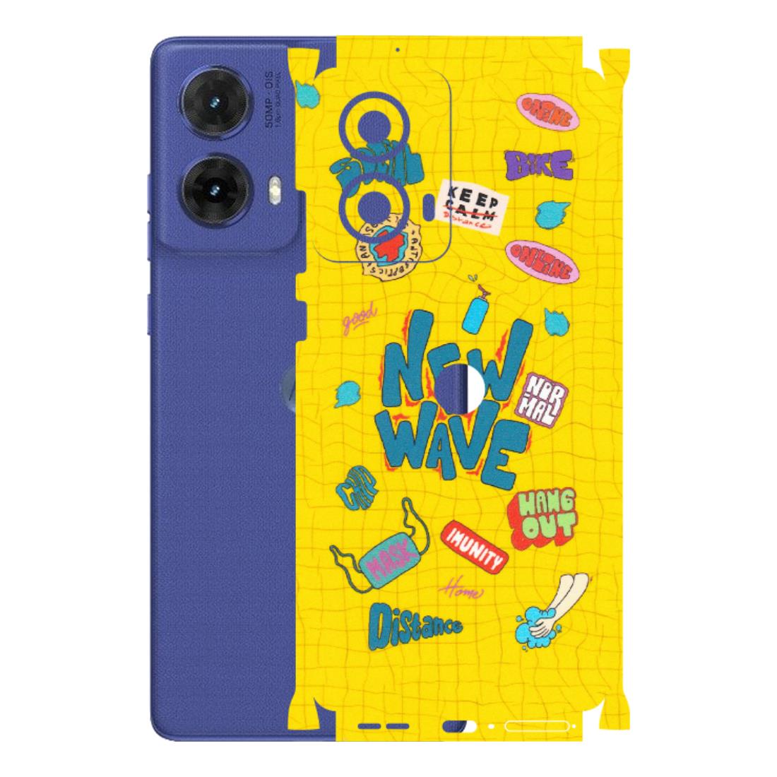 Motorola Phone Skins (All Models) - New Wave Life - Matte Finish (M-17) Motorola G85 (5G)