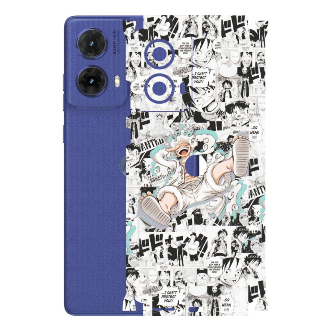 Motorola Phone Skins (All Models) - Hi Hello Doodles - Matte Finish (M-25) Motorola G85 (5G)