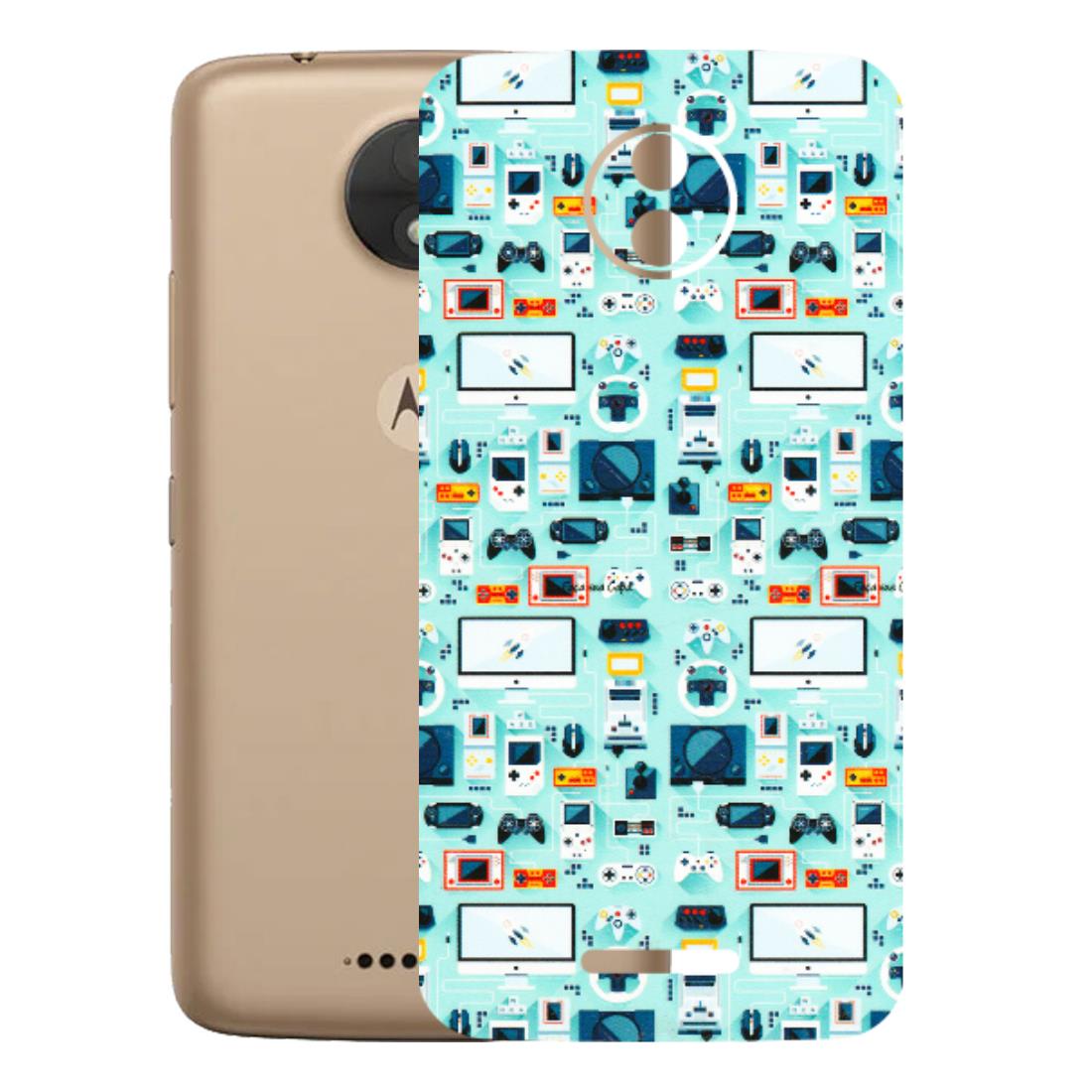 Motorola Phone Skins (All Models) - Gadgets Doodle - 3D Embossed Finish (L-184) Motorola Moto C