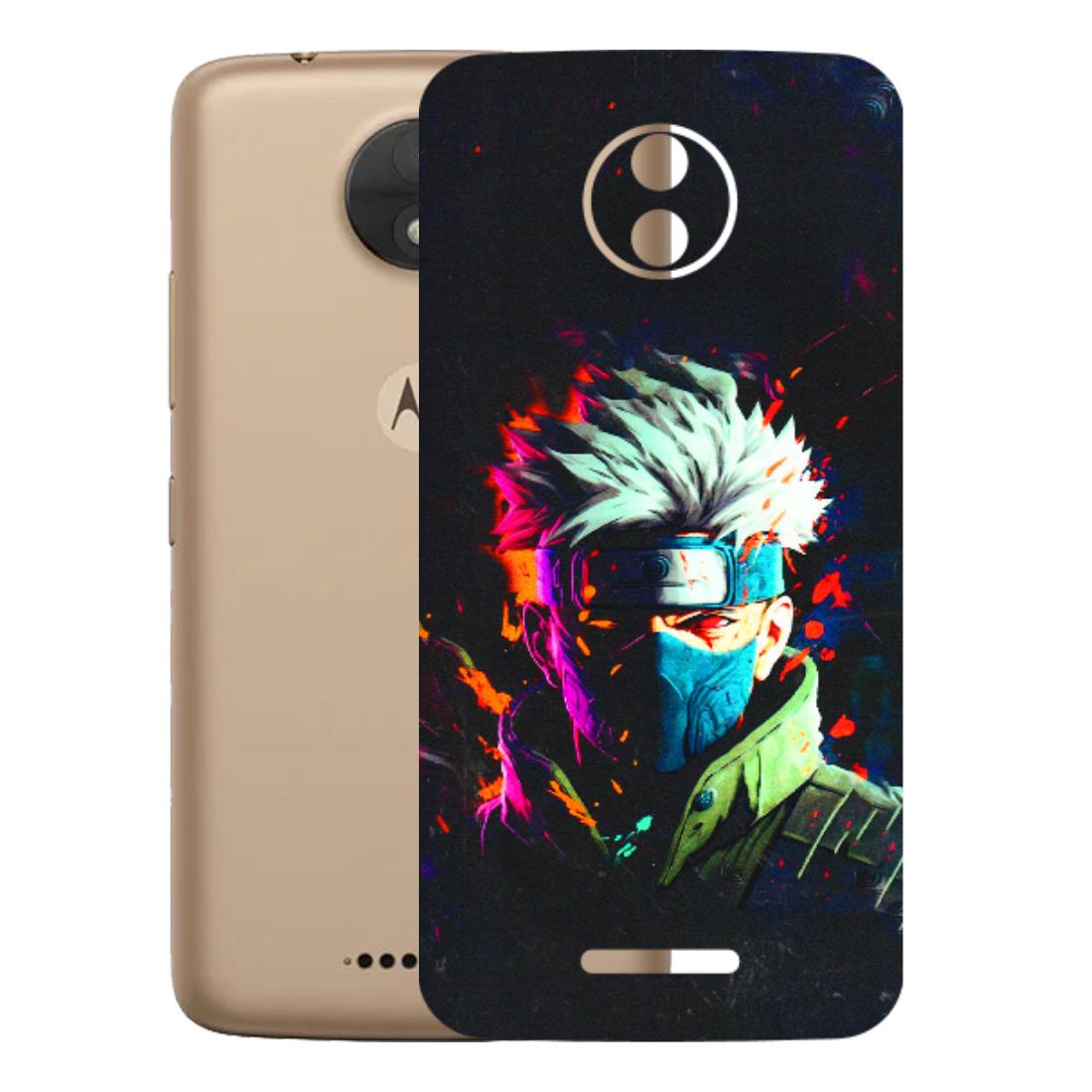 Motorola Phone Skins (All Models) - Anime Cool Character - 3D Embossed Finish (L-59) Motorola Moto C