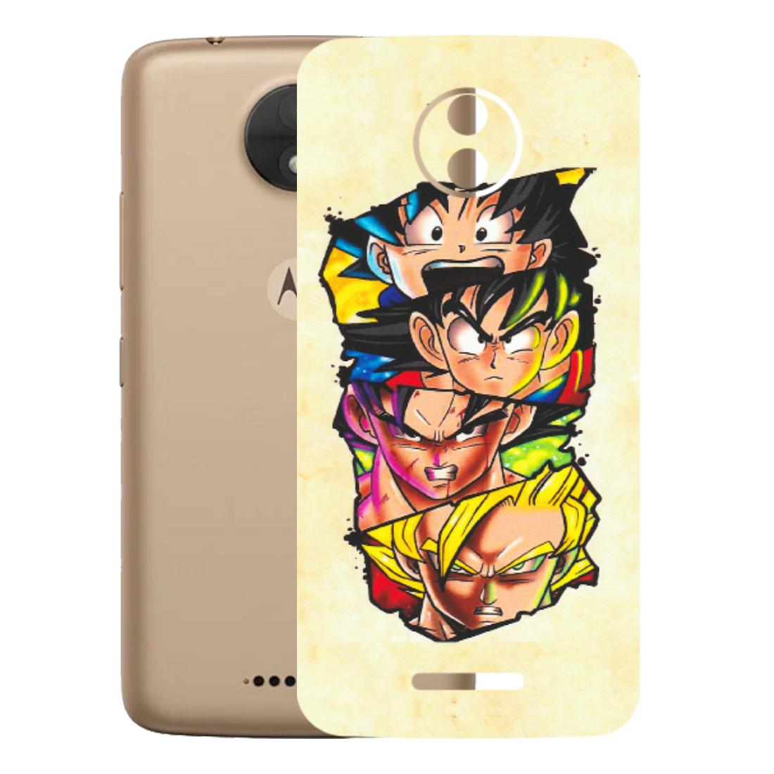 Motorola Phone Skins (All Models) - Angry Multi Anime - Matte Finish (M-113) Motorola Moto C