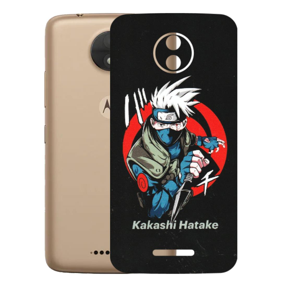 Motorola Phone Skins (All Models) - Naruto Kakashi Hatake Killer - Matte Finish (M-114) Motorola Moto C