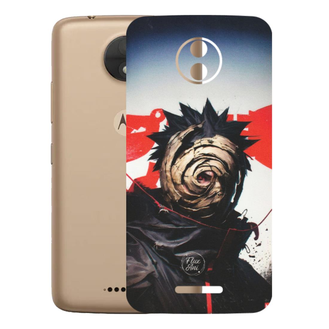 Motorola Phone Skins (All Models) - Obito Uchiha Cool Anime - Matte Finish (M-134) Motorola Moto C