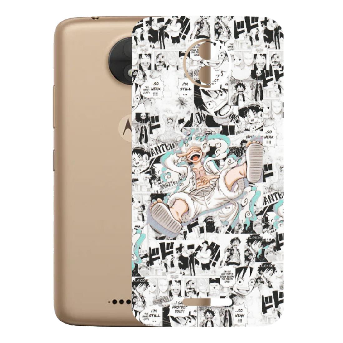 Motorola Phone Skins (All Models) - Hi Hello Doodles - Matte Finish (M-25) Motorola Moto C