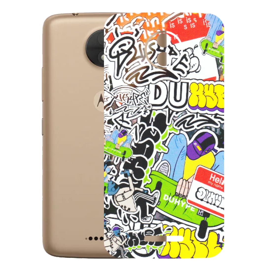 Motorola Phone Skins (All Models) - Dope Graffiti - Matte Finish (M-61) Motorola Moto C