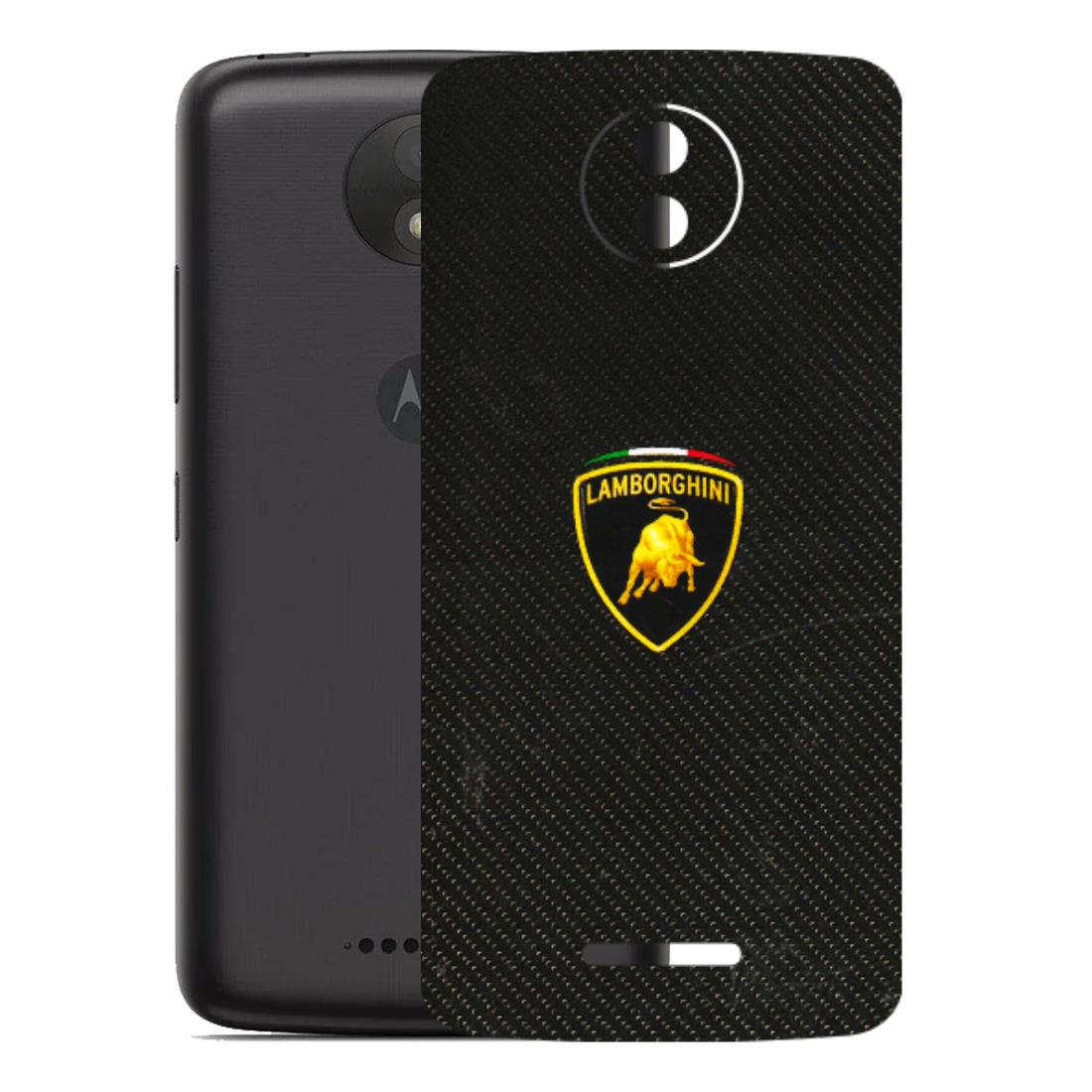 Motorola Phone Skins (All Models) - Dotted Lambo - 3D Embossed Finish (L-105) Motorola Moto C Plus