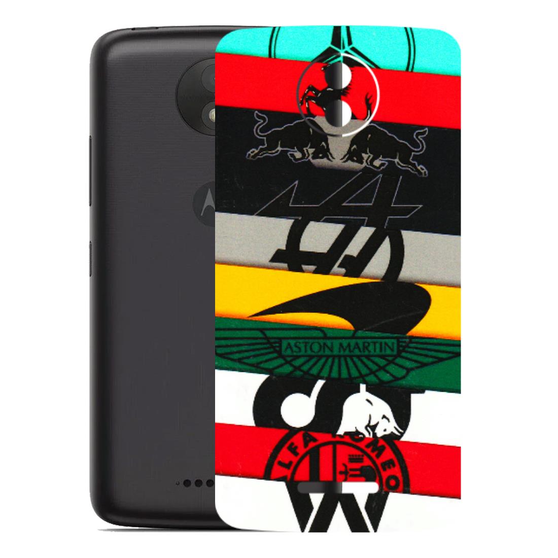 Motorola Phone Skins (All Models) - Multi Designer Brands - 3D Embossed Finish (L-187) Motorola Moto C Plus