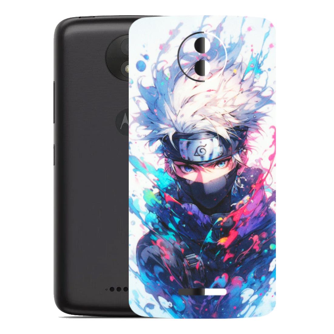 Motorola Phone Skins (All Models) - Naruto Face Mask - Matte Finish (M-03) Motorola Moto C Plus