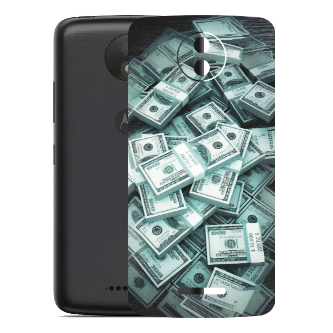 Motorola Phone Skins (All Models) - Hundred Dollar Bill - Matte Finish (M-162) Motorola Moto C Plus
