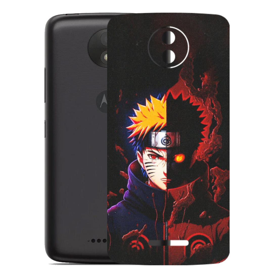 Motorola Phone Skins (All Models) - Naruto X Evil - Matte Finish (M-70) Motorola Moto C Plus
