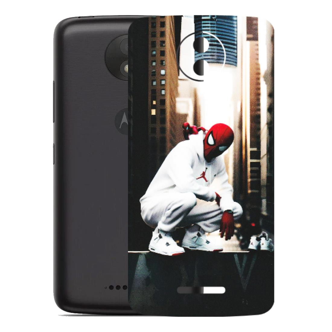 Motorola Phone Skins (All Models) - Sportsman Spider Man - Matte Finish (M-94) Motorola Moto C Plus