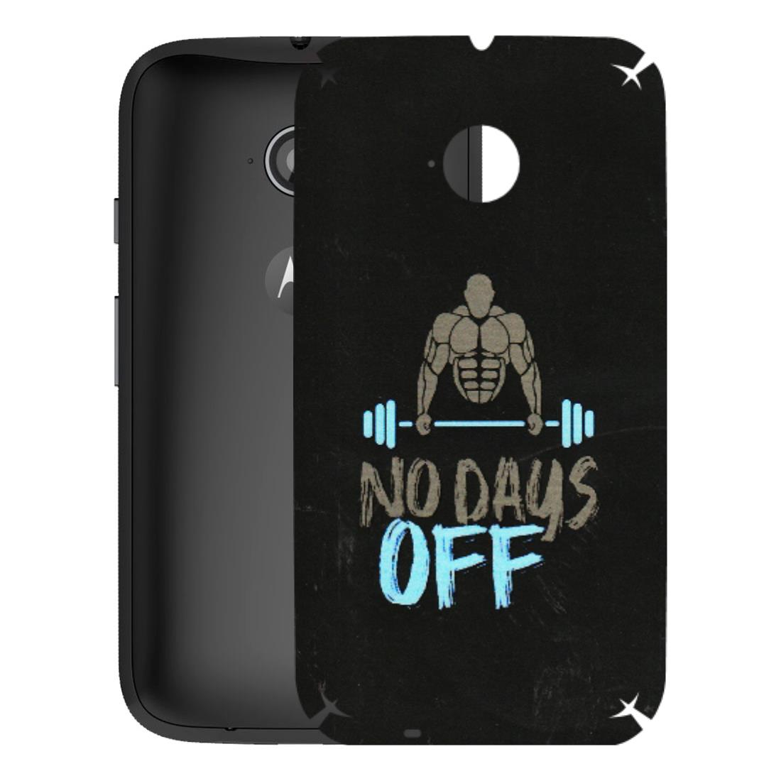 Motorola Phone Skins (All Models) - Gym Lover - 3D Embossed Finish (L-127) Motorola Moto E2