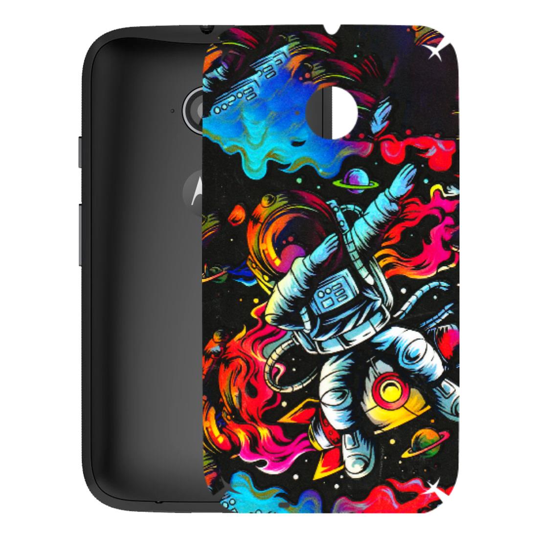 Motorola Phone Skins (All Models) - Astronaut Dope - 3D Embossed Finish (L-191) Motorola Moto E2